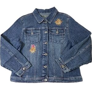 Arizona Jean Co~Youth Size XXL~Blue Denim Jacket.